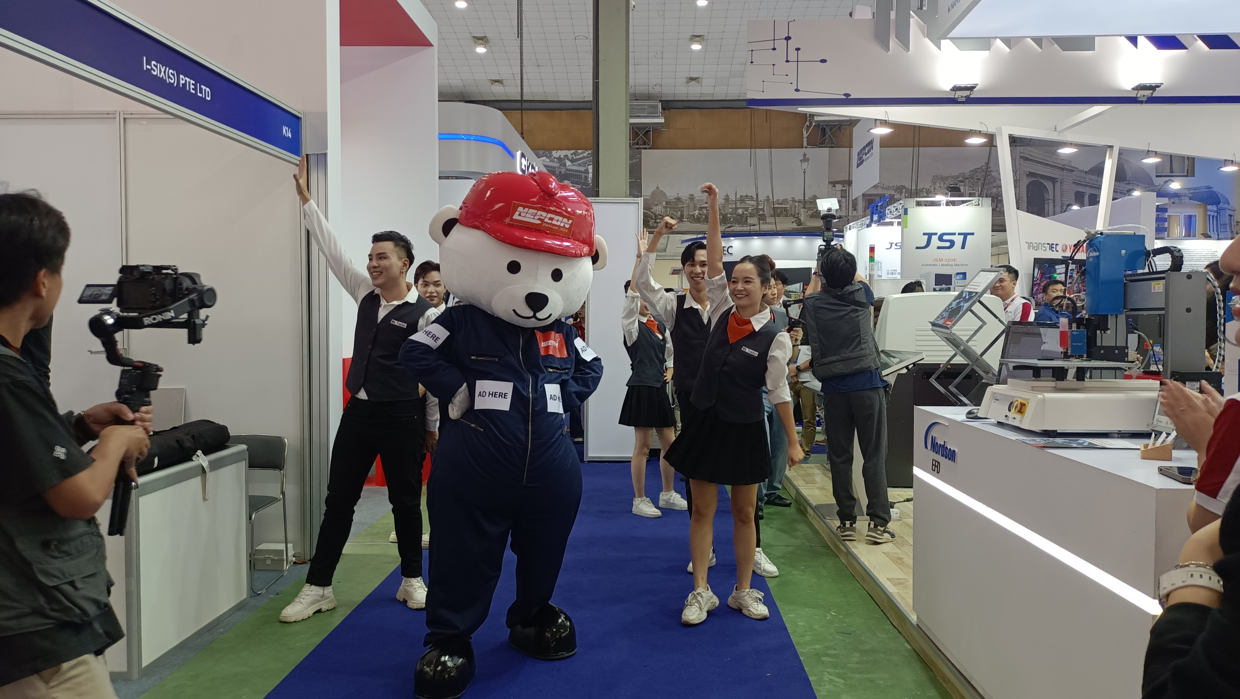 江西taptap点点微亮相越南河内国际电子元器件及生产设备展，圆满落幕！